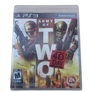 Army of Two: The 40th Day Sony PlayStation 3 PS3 - with manual